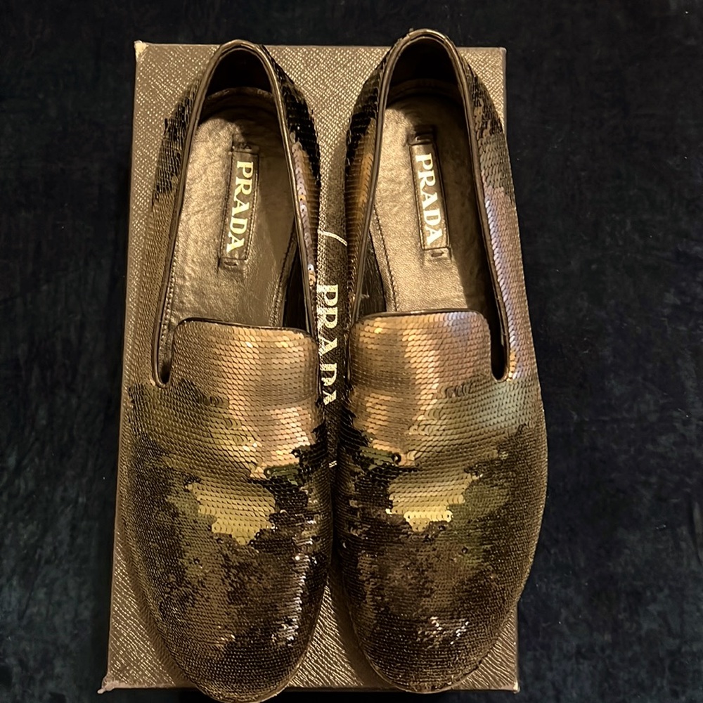 PRADA camo shoes